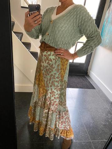 Amélie&Amélie, prachtig salie groen mohair vestje, S/M beschikbaar voor biedingen