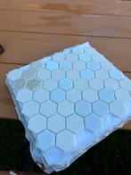 Mozaiek matjes 30x30 17 stuks Wit voor €75,-!!, Doe-het-zelf en Verbouw, Tegels, Ophalen, Zo goed als nieuw, Minder dan 5 m², 20 tot 40 cm