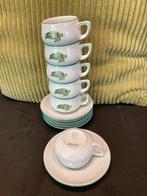 Kop en schotel schildpad, Lacroix ((220724), Gebruikt, Ophalen of Verzenden, Overige stijlen, Kop(pen) en/of Schotel(s)