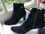 Mooie zwarte suede laarsjes mt37 halfhoog nieuwstaat Nalini, Kleding | Dames, Schoenen, Nalini, Zwart, Lage of Enkellaarzen, Nieuw
