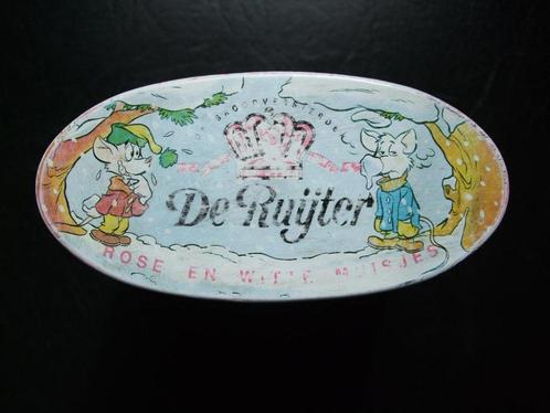 de Ruijter rose en witte muisjes blik, Verzamelen, Blikken, Gebruikt, Overige, Overige merken, Ophalen of Verzenden