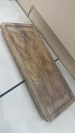 Houten onderbord, Verzenden, Zo goed als nieuw, Rechthoekig, Hout