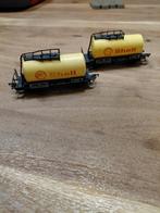 2x Modelspoor Wagon Shell, Hobby en Vrije tijd, Modeltreinen | H0, Overige merken, Gebruikt, Gelijkstroom of Wisselstroom, Wagon