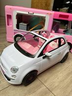 Barbie camper auto kasten veel poppen, Gebruikt, Ophalen of Verzenden