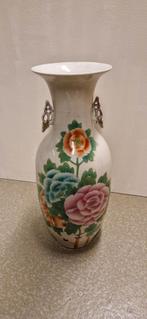 Chinees porselein vaas bloem decor 1900 gaaf, Antiek en Kunst, Antiek | Vazen, Ophalen of Verzenden