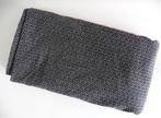 Jacquard stof in grijs zwart 160 cm lang en 150 cm breed, Overige materialen, 120 cm of meer, Nieuw, Ophalen of Verzenden