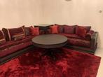 Aangeboden complete marokkaanse salon (zonder vloerkleed), Huis en Inrichting, Ophalen, Zo goed als nieuw