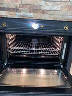 Luxe Boretti inbouwoven antraciet/messing 90 cm, Witgoed en Apparatuur, Ovens, Hete lucht, 60 cm of meer, Fornello Esperta, Ophalen of Verzenden