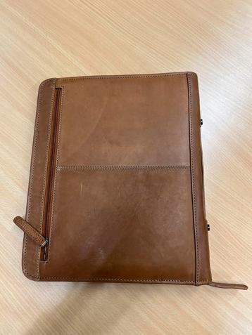 The Chesterfield Brand leren documentenmap cognac beschikbaar voor biedingen