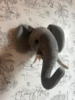 Olifantenhoofd Wanddecoratie, Huis en Inrichting, Woonaccessoires | Overige, Ophalen, Zo goed als nieuw
