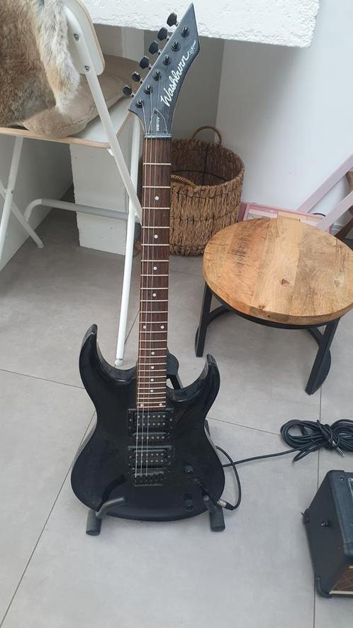 Washburn HM wm10v elektrische gitaar, Muziek en Instrumenten, Snaarinstrumenten | Gitaren | Elektrisch, Gebruikt, Overige merken