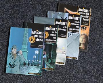 Maigret,  5 stuks stripboeken beschikbaar voor biedingen