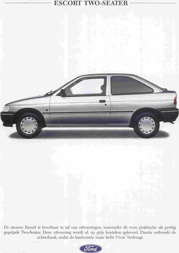 Ford Escort Two-seater (dec. 1991), Ophalen of Verzenden, Nieuw, Ford