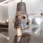 Sfeervolle Brutalist hanglamp, gemaakt van keramiek, Huis en Inrichting, Lampen | Hanglampen, Ophalen of Verzenden, Gebruikt, Minder dan 50 cm