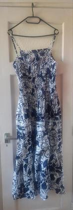 Zomerse lange jurk, Billy B, Blauw, Maat 42/44 (L), Nieuw