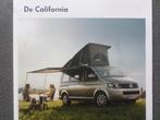 Volkswagen VW California Brochure, Verzenden, Zo goed als nieuw, Volkswagen
