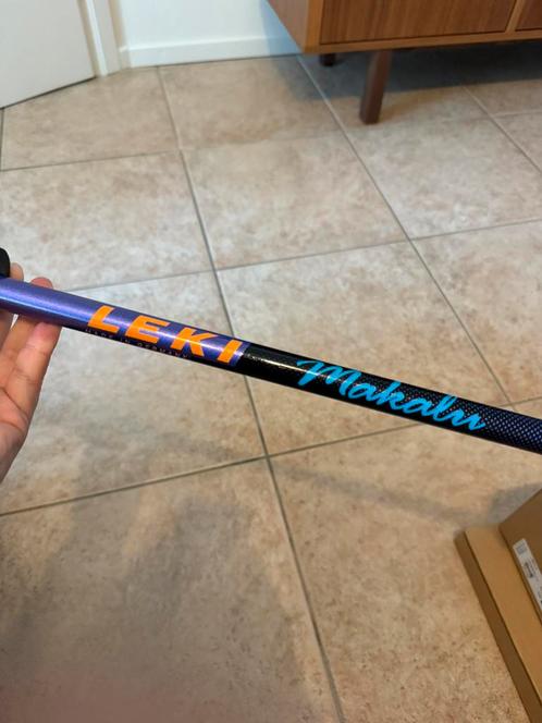 Leki Makalu | Wandelstok | paars | wandel stok | 115-145cm, Diversen, Wandelstokken, Gebruikt, Verstelbaar, Ophalen of Verzenden