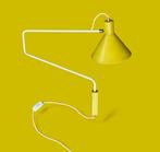 Vintage Anvia Almelo Elleboog Lamp J Hoogervorst, Ophalen of Verzenden, Gebruikt, Metaal