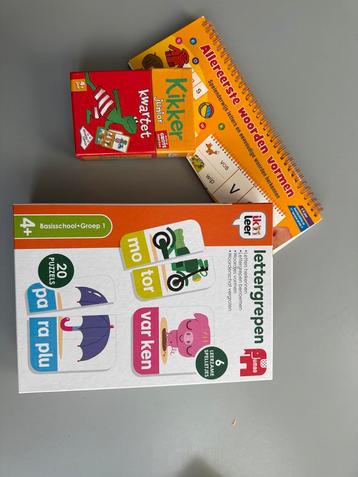 Leespakket met 3 leuke spellen! beschikbaar voor biedingen