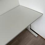 Verstelbare Trotten bureau Ikea wit, Huis en Inrichting, Ophalen of Verzenden, Zo goed als nieuw