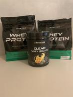 Proteïne/eiwitpoeder en clear whey eiwitlimonade (evt los), Verzenden, Zo goed als nieuw, Poeder of Drank