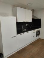 Compleet keukenblok, incl. nieuwe apparatuur Zanussi., Huis en Inrichting, Keuken | Complete keukens, Ophalen, Wit, Nieuw, Enkelwandige keuken