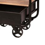 SHOWROOM Bakkerskar Keukentrolley Koffiewagen Kar Zwart, Antiek en Kunst, Curiosa en Brocante, Verzenden