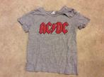 AC/DC shirt maat 92. grijs H&M, Ophalen of Verzenden, H&M, Jongen, Shirt of Longsleeve