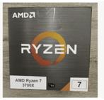 AMD RYZEN 7 3700X (4,40 Ghz Turbo, 8C/16T) 65W, Socket AM4, Computers en Software, 8-core, Ophalen of Verzenden, Zo goed als nieuw