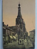 TILBURG  Markt PRACHTIGE  TULPKAART, Verzamelen, Ansichtkaarten | Nederland, Verzenden, Voor 1920, Gelopen, Noord-Brabant