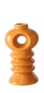 BOLTZE KANDELAAR - RETRO STIJL, Huis en Inrichting, Woonaccessoires | Kandelaars en Kaarsen, Overige materialen, Bruin, Nieuw