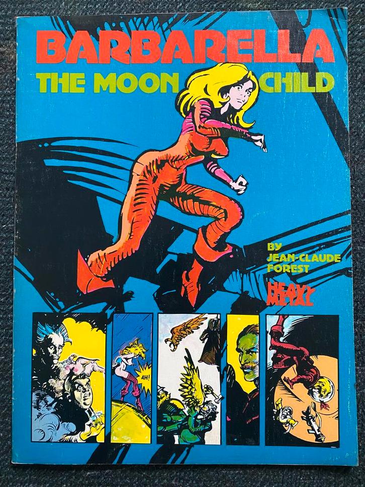 Barbarella - The Moon Child, Boeken, Stripboeken, Gelezen, Eén stripboek, Ophalen of Verzenden