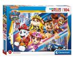 Paw Patrol Puzzel - 104 stukjes - Clementoni, Ophalen of Verzenden, Meer dan 50 stukjes, Nieuw, 6 jaar of ouder
