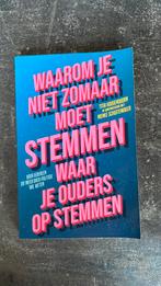 Waarom je niet zomaar moet stemmen waar je ouders op stemmen, Boeken, Politiek en Maatschappij, Nienke Schuitemaker; Titia Hoogendoorn