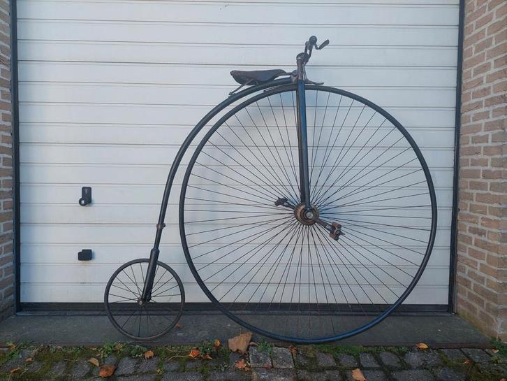 Originele hoge bi, The Howe, ca 1884, 54 inch, goed rijdbaar, Fietsen en Brommers, Fietsen | Oldtimers, 59 cm of meer, Jaren '20 of ouder