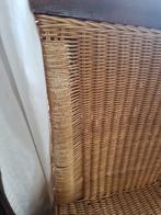 Raffia stoelen, Huis en Inrichting, Stoelen, Ophalen, Gebruikt, Bruin, Vintage