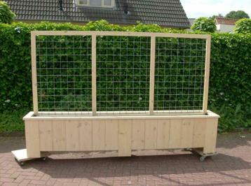 Bloembakken met windscherm | Terras scherm | Wind scherm beschikbaar voor biedingen