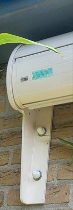 Elektrisch zonnescherm 5 meter als nieuw, Ophalen, Zo goed als nieuw, Knikarmscherm, Elektrisch
