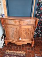 Antieke biedermeierkast, kast, halkast, Ophalen, Gebruikt, 50 tot 70 cm, 105 cm of meer