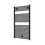 Elektrische  handdoek-radiator, Plieger, zwart 111 cm hoog, Ophalen, 500 tot 800 watt, Hoog rendement (Hr), Radiator