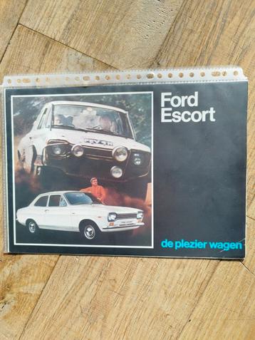 Ford escort brochure 1971 beschikbaar voor biedingen