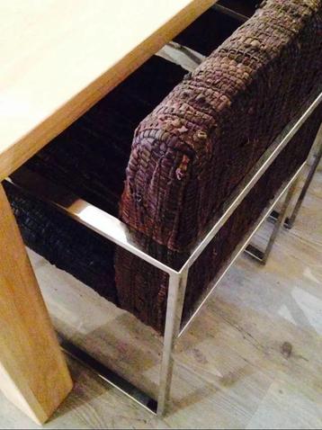 6 ROFRA design eetkamerstoelen leder/chrome beschikbaar voor biedingen