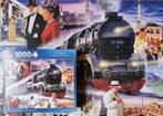 King puzzel – The Orient Express - 1000 stukjes, Ophalen of Verzenden, 500 t/m 1500 stukjes, Zo goed als nieuw, Legpuzzel