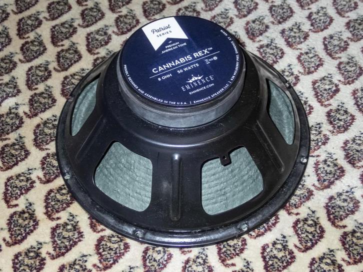 Cannabis Rex Patriot 12" speaker, Audio, Tv en Foto, Luidsprekers, Zo goed als nieuw, Minder dan 60 watt, Overige merken, Ophalen of Verzenden