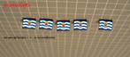 gevaren bord met provincie vlag, Ophalen of Verzenden, Nieuw, Bus of Vrachtwagen, Overige merken