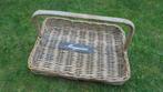 grote rieten lectuurmand 60x48H29cm, Huis en Inrichting, Ophalen, Gebruikt