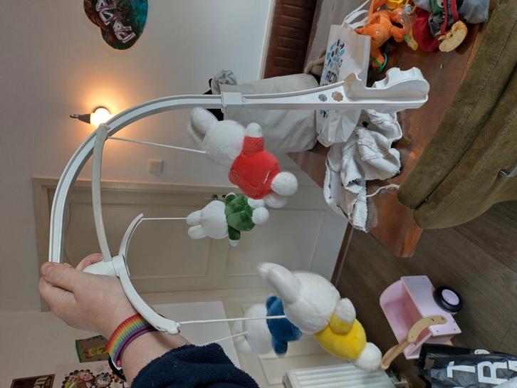 Nijntje mobil zonder muziek/.draaiding., Kinderen en Baby's, Speelgoed | Babyspeelgoed, Zo goed als nieuw, Overige typen, Ophalen