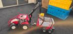Speelgoed Tractor met Houtlader, Ophalen of Verzenden, Zo goed als nieuw, Afstandsbediening