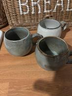 4 grote bekers, Huis en Inrichting, Keuken | Servies, Ophalen of Verzenden, Zo goed als nieuw, Overige stijlen, Kop(pen) en/of Schotel(s)