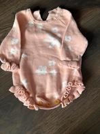 Roze Romper met Bloemen - Zo Goed Als Nieuw, Ophalen of Verzenden, Zo goed als nieuw, Meisje